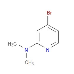 Aobchem&nbsp;4-Bromo-2-(dimethylamino)pyridine | ≥97% | CAS 946000-27-7 | C7H9BrN2 | 25g