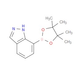 Aobchem&nbsp;1H-Indazole-7-boronic acid pinacol ester | ≥97% | CAS 915411-02-8 | C13H17BN2O2 | 25g