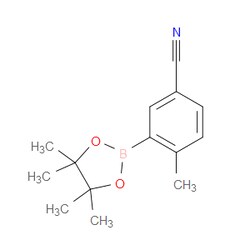 Aobchem&nbsp;2-Methyl-5-cyanophenylboronic acid pinacol ester | ≥95% | CAS 863868-32-0 | C14H18BNO2 | 25g