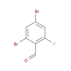 Aobchem&nbsp;2 4-Dibromo-6-fluorobenzaldehyde | ≥97% | CAS 205683-34-7 | C7H3Br2FO | 25g