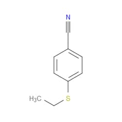 Aobchem&nbsp;4-(Ethylthio)benzonitrile | ≥97% | CAS 86047-01-0 | C9H9NS | 10g