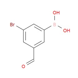 Aobchem&nbsp;3-Bromo-5-formylphenylboronic acid | ≥97% | CAS 157866-06-3 | C7H6BBrO3 | 10g