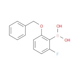 Aobchem&nbsp;2-Benzyloxy-6-fluorophenylboronic acid | ≥97% | CAS 1217500-53-2 | C13H12BFO3 | 10g