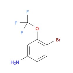 Aobchem&nbsp;4-Bromo-3-(trifluoromethoxy)benzenamine | ≥97% | CAS 116369-25-6 | C7H5BrF3NO | 10g