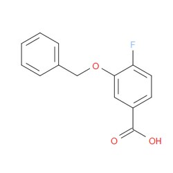 Aobchem&nbsp;3-Benzyloxy-4-fluorobenzoic acid | ≥97% | CAS 616197-92-3 | C14H11FO3 | 10g