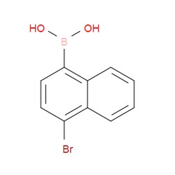 Aobchem&nbsp;4-Bromo-1-naphthaleneboronic acid | ≥97% | CAS 145965-14-6 | C10H8BBrO2 | 25g