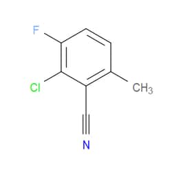 Aobchem&nbsp;2-Chloro-3-fluoro-6-methylbenzonitrile | ≥97% | CAS 1805041-90-0 | C8H5ClFN | 10g