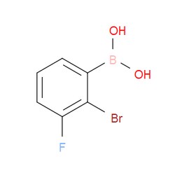 Aobchem&nbsp;2-Bromo-3-fluorophenylboronic acid | ≥95% | CAS 731817-89-3 | C6H5BBrFO2 | 10g