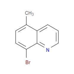 Aobchem&nbsp;8-Bromo-5-methylquinoline | ≥95% | CAS 823803-51-6 | C10H8BrN | 10g