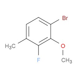 Aobchem&nbsp;1-Bromo-3-fluoro-2-methoxy-4-methylbenzene | ≥97% | CAS 1239591-03-7 | C8H8BrFO | 10g