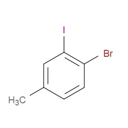 Aobchem&nbsp;1-Bromo-2-iodo-4-methylbenzene | ≥97% | CAS 858841-53-9 | C7H6BrI | 25g