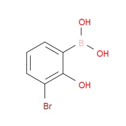 Aobchem&nbsp;3-Bromo-2-hydroxyphenyl boronic acid | ≥95% | CAS 89488-24-4 | C6H6BBrO3 | 10g