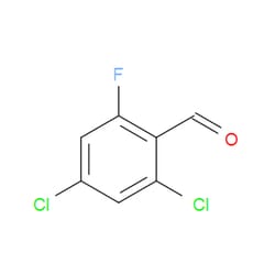 Aobchem&nbsp;2 4-Dichloro-6-fluorobenzaldehyde | ≥97% | CAS 681435-09-6 | C7H3Cl2FO | 10g
