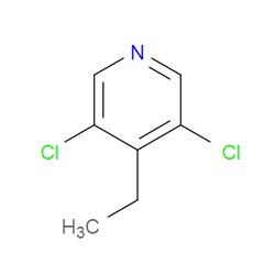Aobchem&nbsp;3 5-Dichloro-4-ethylpyridine | ≥97% | CAS 402561-61-9 | C7H7Cl2N | 10g