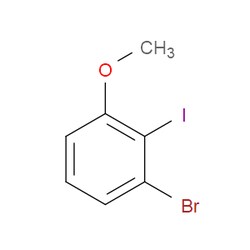 Aobchem&nbsp;1-Bromo-2-iodo-3-methoxybenzene | ≥97% | CAS 450412-22-3 | C7H6BrIO | 25g