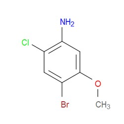 Aobchem&nbsp;4-Bromo-2-chloro-5-methoxyaniline | ≥95% | CAS 98446-54-9 | C7H7BrClNO | 10g