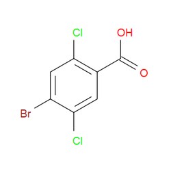 Aobchem&nbsp;4-Bromo-2 5-dichlorobenzoic acid | ≥97% | CAS 885532-41-2 | C7H3BrCl2O2 | 10g