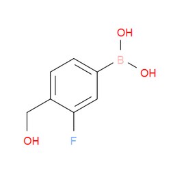 Aobchem&nbsp;3-Fluoro-4-hydroxymethylbenzeneboronic acid | ≥97% | CAS 1082066-52-1 | C7H8BFO3 | 100g