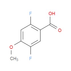 Aobchem&nbsp;2 5-Difluoro-4-methoxybenzoic acid | ≥97% | CAS 1060739-01-6 | C8H6F2O3 | 25g