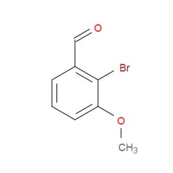 Aobchem&nbsp;2-Bromo-3-methoxybenzaldehyde | ≥97% | CAS 10401-18-0 | C8H7BrO2 | 25g