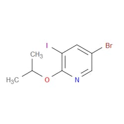 Aobchem&nbsp;5-Bromo-3-iodo-2-isopropoxypyridine | ≥97% | CAS 848243-21-0 | C8H9BrINO | 10g