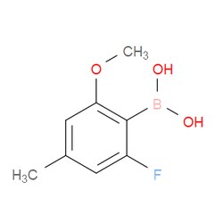 Aobchem&nbsp;2-Fluoro-6-methoxy-4-methylphenylboronic acid | ≥97% | CAS 1451392-08-7 | C8H10BFO3 | 10g