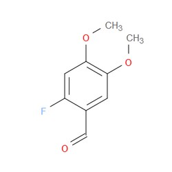 Aobchem&nbsp;4 5-Dimethoxy-2-fluorobenzaldehyde | ≥97% | CAS 71924-62-4 | C9H9FO3 | 25g