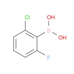 Aobchem&nbsp;2-Chloro-6-fluorophenylboronic acid | ≥97% | CAS 313545-32-3 | C6H5BClFO2 | 100g