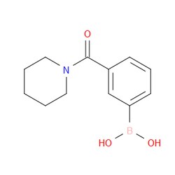 Aobchem&nbsp;3-(Piperidine-1-carbonyl)phenylboronic acid | ≥97% | CAS 850568-34-2 | C12H16BNO3 | 25g