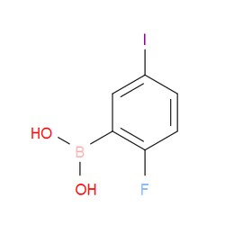 Aobchem&nbsp;2-Fluoro-5-iodophenylboronic acid | ≥97% | CAS 866683-41-2 | C6H5BFIO2 | 25g
