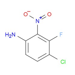 Aobchem&nbsp;4-Chloro-3-fluoro-2-nitroaniline | ≥95% | CAS 2092599-75-0 | C6H4ClFN2O2 | 10g