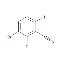 Aobchem&nbsp;3-Bromo-2-fluoro-6-iodobenzonitrile | ≥97% | CAS 217816-66-5 | C7H2BrFIN | 25g