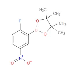 Aobchem&nbsp;2-Fluoro-5-nitrophenylboronic acid  pinacol ester | ≥97% | CAS 425378-68-3 | C12H15BFNO4 | 25g