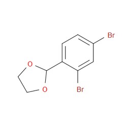 Aobchem&nbsp;2-(2 4-Dibromophenyl)-1 3-dioxolane | ≥97% | CAS 331714-60-4 | C9H8Br2O2 | 10g