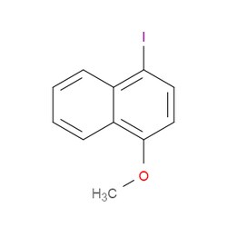 Aobchem&nbsp;1-Iodo-4-methoxynaphthalene | ≥97% | CAS 2607-25-2 | C11H9IO | 10g
