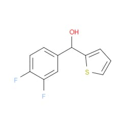 Aobchem&nbsp;(3 4-Difluorophenyl)(thiophen-2-yl)methanol | ≥95% | CAS 1251228-66-6 | C11H8F2OS | 10g