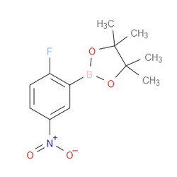 Aobchem&nbsp;2-Fluoro-5-nitrophenylboronic acid  pinacol ester | ≥97% | CAS 425378-68-3 | C12H15BFNO4 | 10g