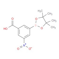 Aobchem&nbsp;3-Carboxy-5-nitrophenylboronic acid  pinacol ester | ≥97% | CAS 377780-80-8 | C13H16BNO6 | 25g
