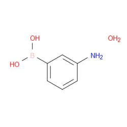 Aobchem&nbsp;3-Aminophenylboronic acid monohydrate | ≥97% | CAS 206658-89-1 | C6H10BNO3 | 100g