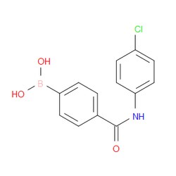 Aobchem&nbsp;4-(4-Chlorophenylcarbamoyl)phenylboronic acid | ≥97% | CAS 874288-02-5 | C13H11BClNO3 | 25g