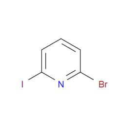Aobchem&nbsp;2-Bromo-6-iodopyridine | ≥95% | CAS 234111-08-1 | C5H3BrIN | 25g