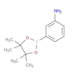 Aobchem&nbsp;3-Aminophenylboronic acid pinacol ester | ≥97% | CAS 210907-84-9 | C12H18BNO2 | 100g