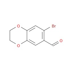 Aobchem&nbsp;7-Bromo-2 3-dihydro-1 4-benzodioxin-6-carboxaldehyde |  ≥97% |  CAS 99067-25-1 |  C9H7BrO3 |  250mg
