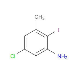 Aobchem&nbsp;5-Chloro-2-iodo-3-methylbenzenamine |  ≥97% |  CAS 1150617-63-2 |  C7H7ClIN |  25g