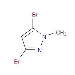 Aobchem&nbsp;3 5-Dibromo-1-methyl-1H-pyrazole |  ≥97% |  CAS 1361019-05-7 |  C4H4Br2N2 |  5g