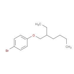 Aobchem&nbsp;1-Bromo-4-((2-ethylhexyl)oxy)benzene |  ≥97% |  CAS 164352-24-3 |  C14H21BrO |  1g
