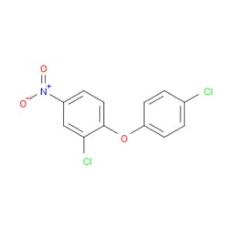 Aobchem&nbsp;2-Chloro-1-(4-chlorophenoxy)-4-nitrobenzene |  ≥97% |  CAS 22544-07-6 |  C12H7Cl2NO3 |  25g
