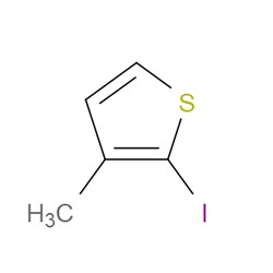 Aobchem&nbsp;2-Iodo-3-methylthiophene |  ≥97% |  CAS 16494-40-9 |  C5H5IS |  25g