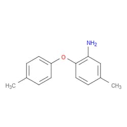 Aobchem&nbsp;5-Methyl-2-(p-tolyloxy)aniline |  ≥97% |  CAS 767222-91-3 |  C14H15NO |  500mg