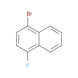 Aobchem&nbsp;1-Fluoro-4-bromonaphthalene |  ≥97% |  CAS 341-41-3 |  C10H6BrF |  25g